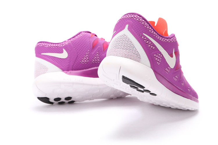 nouvelle Nike Free 5.0 femmes plus blanc violet (3)